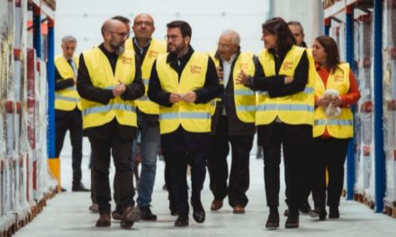 Președintele Aragonès: „Reafirmăm angajamentul Guvernului față de reindustrializarea Cataloniei”