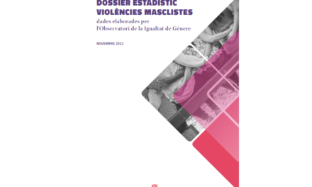 Institutul Catalan al Femeilor publică Dosarul statistic privind violența masculină 2022