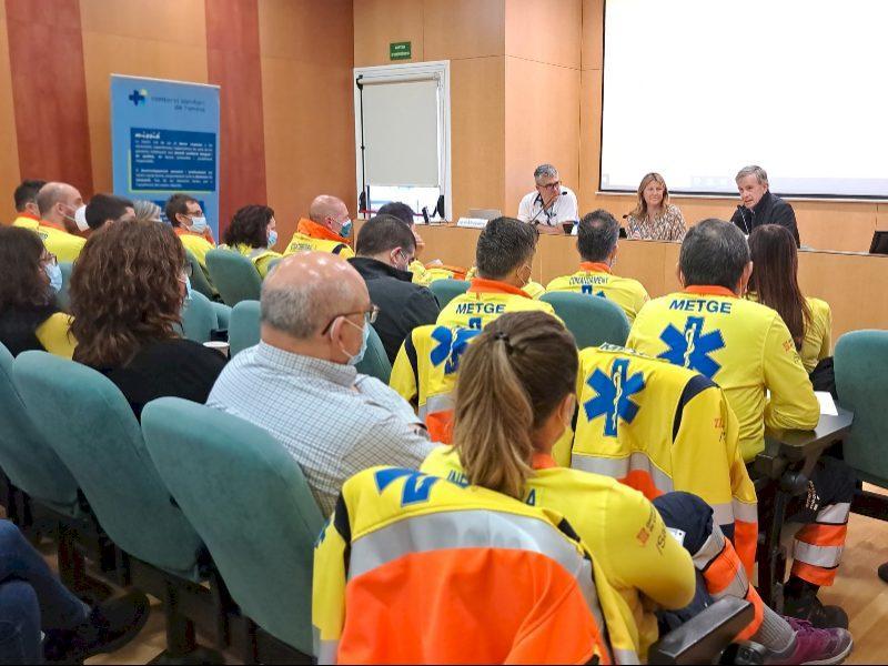 SEM și Consorci Sanitari de l'Anoia actualizează cunoștințele despre continuumul de asistență medicală a incidentelor relevante care au avut loc în Catalonia Centrală