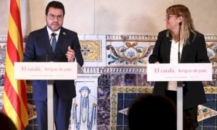 Președintele Aragonès: „Deschidem o nouă etapă pentru a garanta sănătatea catalană”