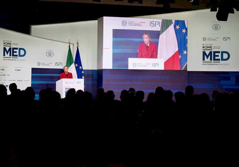 Președintele Meloni la Roma MED 2022