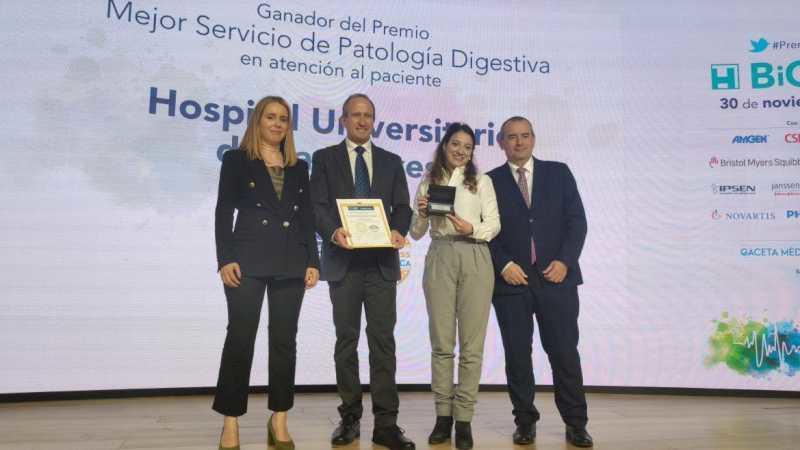 Serviciul de Digestie al Spitalului de La Princesa obține premiul „Best in Class” pentru al treilea an