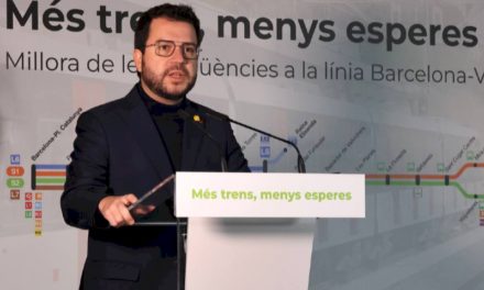 Președintele Aragonès: „Catalunia continuă cu angajamentul său clar și hotărât față de calea ferată, cu un angajament inevitabil pentru mobilitatea durabilă”