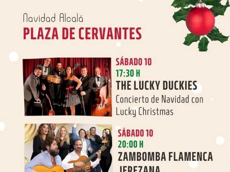 Alcalá – Mâine sâmbătă, două mari evenimente muzicale gratuite în Plaza de Cervantes