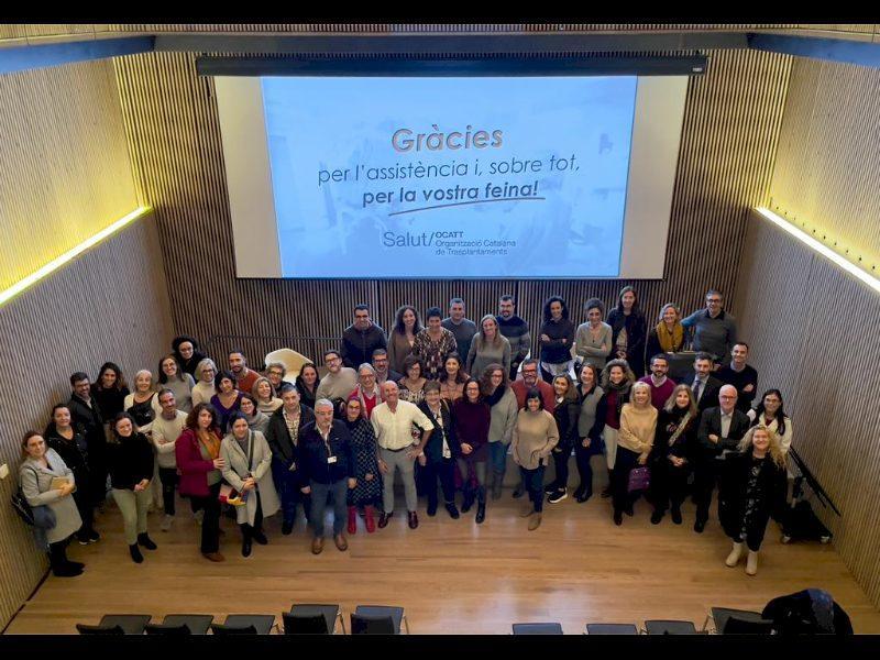 90 de profesioniști din 21 de spitale publice și private din Catalonia participă la Conferința Coordonatorilor de Transplant OCATT