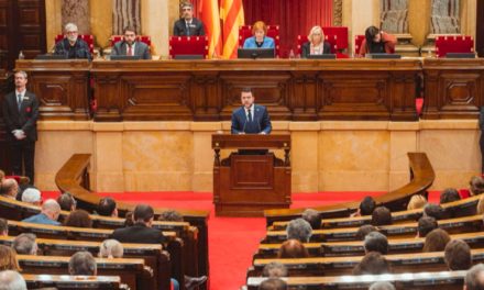 Președintele Aragonès: „Astăzi, la 90 de ani de la constituirea Parlamentului, continuăm cu același angajament de a servi publicul”
