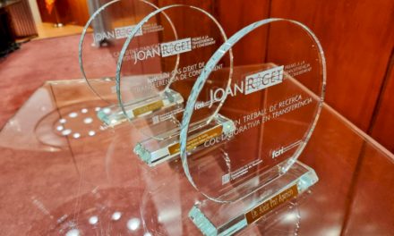 Consilierul Nadal prezintă primele Premii Joan Roget pentru transferul de cunoștințe: „Trebuie să facem saltul de la cercetare pură la cercetare aplicată”