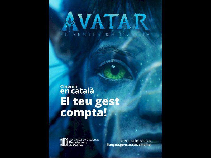 Cultura organizează premiera specială a filmului „Avatar: The sense of water” în limba catalană