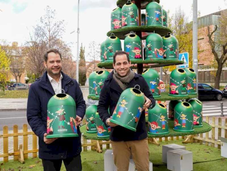 Torrejón – Ecovidrio instalează un „Arborele Minigloo” în Torrejón de Ardoz cu imaginea Guachilor și va tombola astăzi, joi, 15 decembrie…