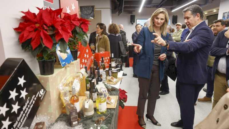 Comunitatea încurajează locuitorii din Madrid să consume produse locale de Crăciun