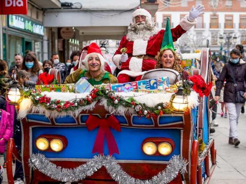 Torrejón – Moș Crăciun va vizita centrul orașului Torrejón de Ardoz în sania sa mâine, joi, 22 decembrie și vineri, 23 decembrie