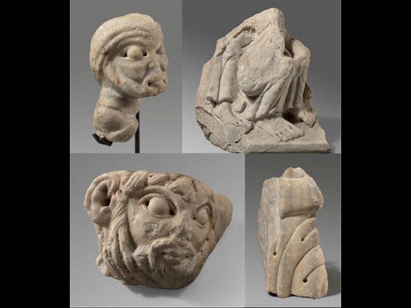 Patru fragmente sculpturale ale maestrului de Cabestany, de la mănăstirea Sant Pere de Rodes, intră în colecțiile Muzeului Național de Artă al Cataloniei