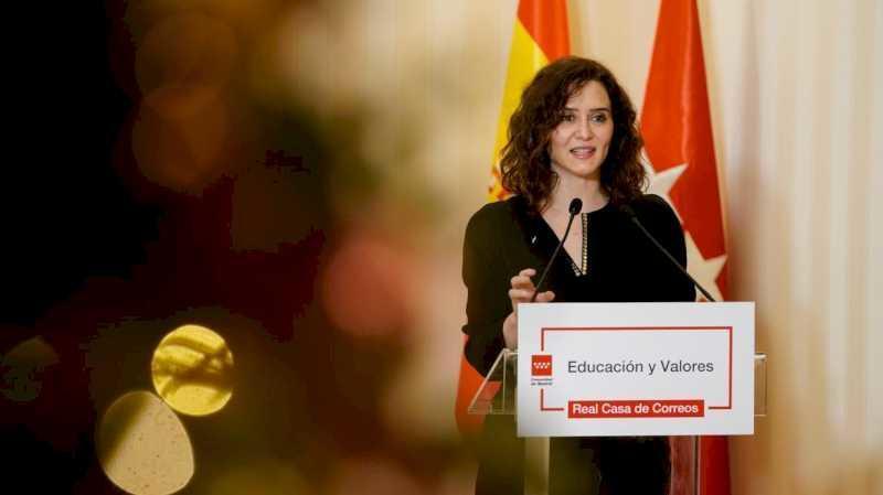 Mesaj de sfârșit de an de la Isabel Díaz Ayuso, președintele Comunității Madrid