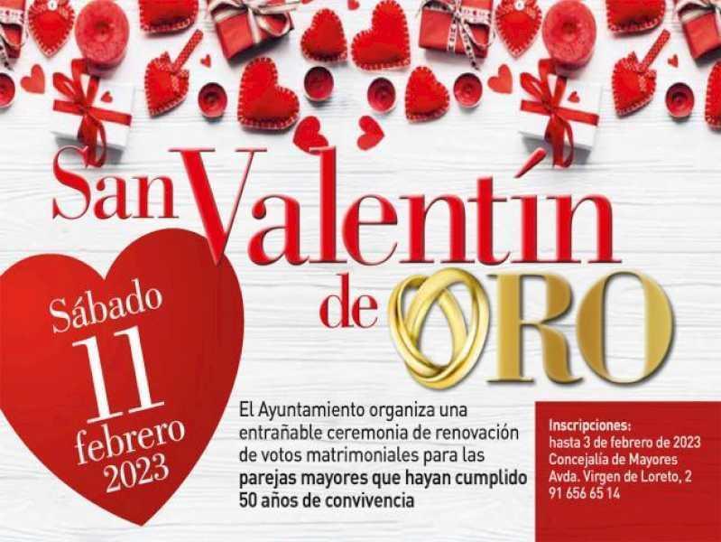 Torrejón – Cuplurile care au locuit împreună timp de 50 de ani vor putea sărbători sâmbătă, 11 februarie, de la ora 12:00, „Valentine’s…