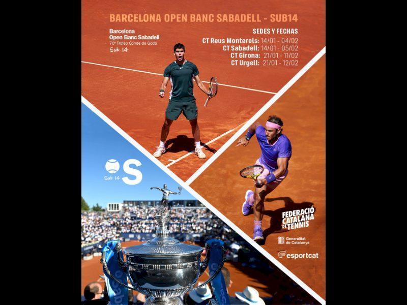 Începe cea de-a doua ediție a circuitului Under-14 al tenisului Barcelona Open Banc Sabadell