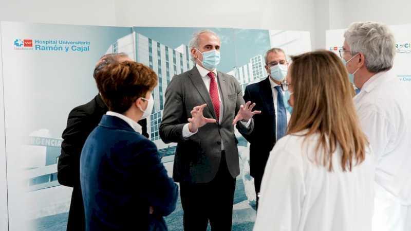 Comunitatea Madrid inaugurează noua secție de psihiatrie de la Spitalul Public Ramón y Cajal