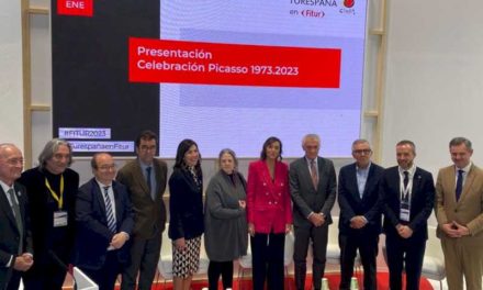 Reyes Maroto și Miquel Iceta prezintă Anul Picasso la standul Turespaña de la FITUR