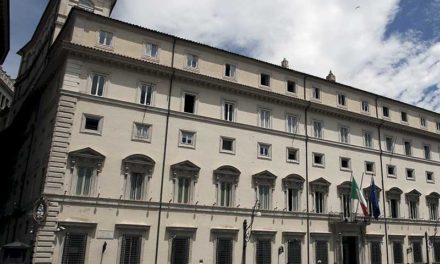 Întâlnire despre reforme, notă de la Palazzo Chigi