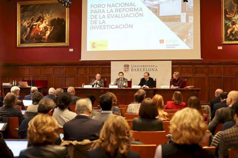 Ministerul Universităților și Universitățile CRUE creează Forumul Național pentru reforma evaluării cercetării