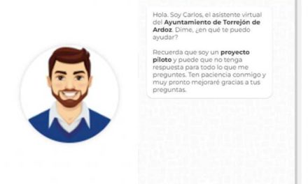 Torrejón – Site-ul web al Consiliului orașului Torrejón de Ardoz încorporează un asistent virtual care facilitează procedurile și procedurile online…