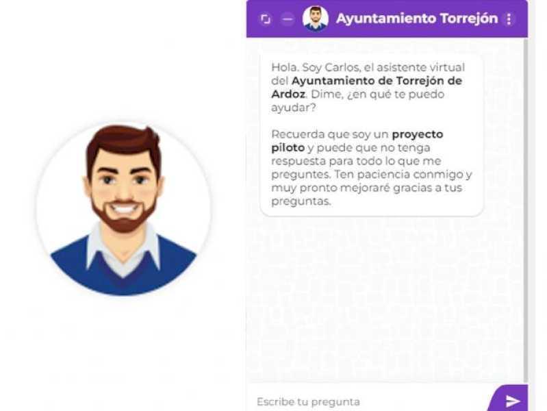 Torrejón – Site-ul web al Consiliului orașului Torrejón de Ardoz încorporează un asistent virtual care facilitează procedurile și procedurile online…