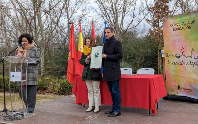 Alcalá – IES Francisca de Pedraza „adoptează” Coridorul Verde din Camarmilla