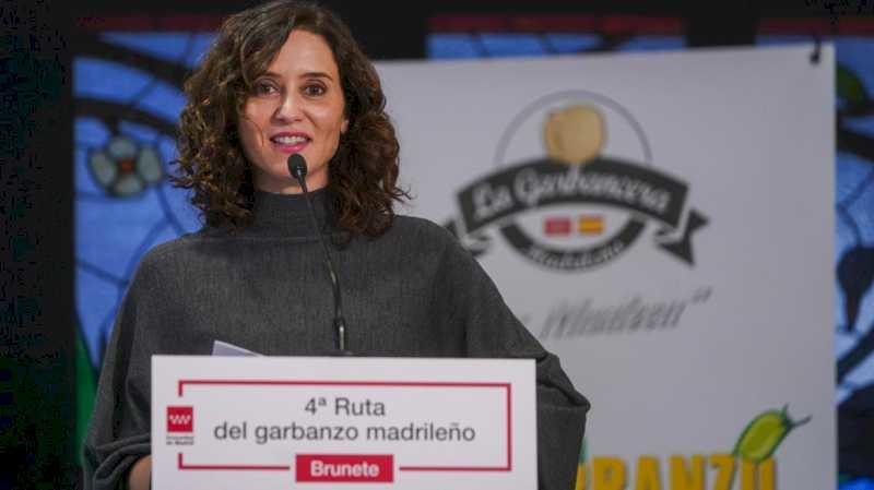 Díaz Ayuso încurajează consumul de năut de la Madrid și subliniază utilizarea tehnologiei pentru a îmbunătăți calitatea și competitivitatea cultivării acestuia.