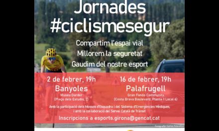 Generalitat și Federația Catalană de Ciclism promovează Zilele #ciclismesegur pentru a promova siguranța rutieră