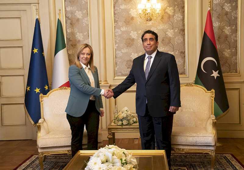 Președintele Meloni în Libia