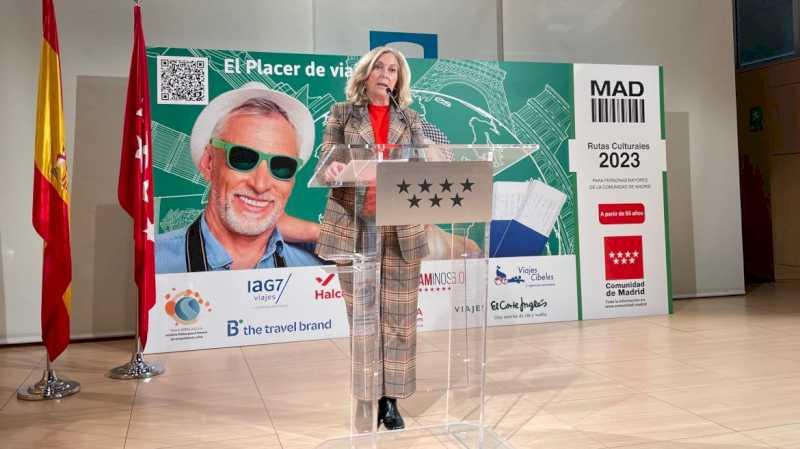 Comunitatea Madrid oferă peste 300.000 de locuri și 1.000 de destinații cu programul Trasee culturale pentru seniori 2023