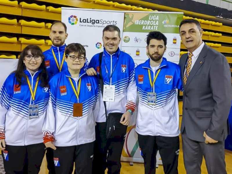 Torrejón – Concurenții Clubului Karate Torrejón de Ardoz Tomás Herrero obțin patru medalii în Campionatul Spaniol de Parakarate