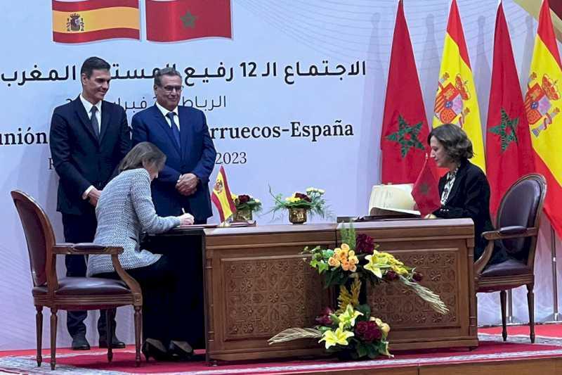Spania și Maroc semnează un protocol financiar în valoare de 800 de milioane de euro pentru execuția de noi proiecte ale companiilor spaniole