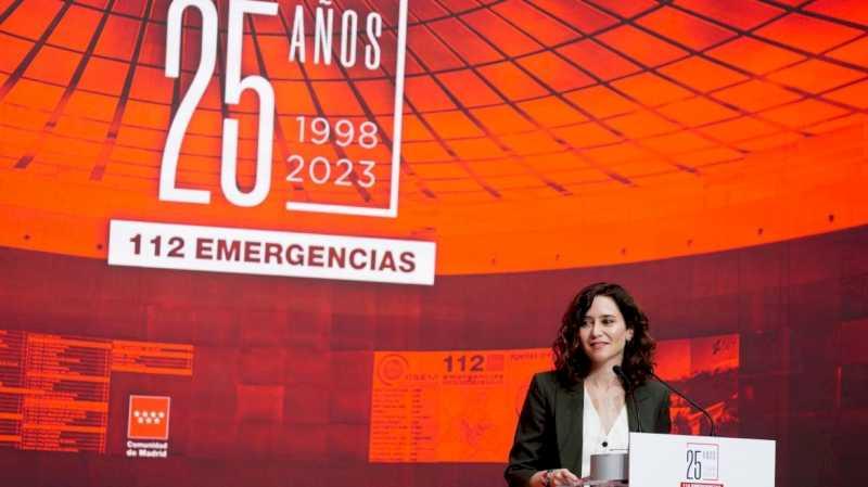 Díaz Ayuso: „112 este mult mai mult decât un număr, este certitudinea că va exista întotdeauna un profesionist competent și angajat la celălalt capăt al telefonului”