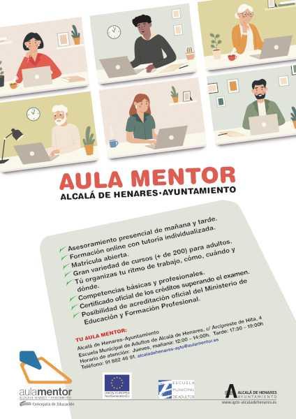 Alcalá – EMA va oferi peste 200 de cursuri noi datorită implementării programului „Aula Mentor”