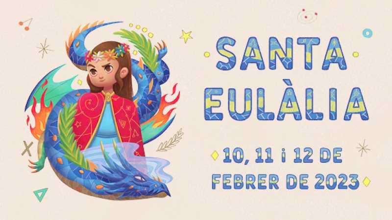 Barcelona: Festes de Santa Eulàlia sărbătoresc cei 25 de ani ai giganticei Laia