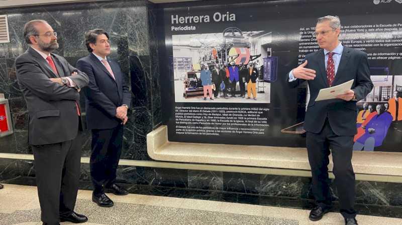 Comunitatea Madrid reînvie figura lui Herrera Oria în stația de metrou care îi poartă numele