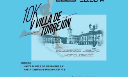 Torrejón – Până mâine, 22 februarie la ora 12:00, înscrierile vor rămâne deschise pentru a participa la cea de-a cincea ediție a char…