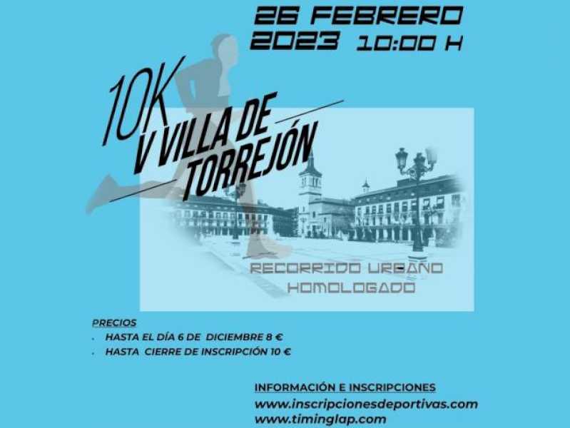 Torrejón – Până mâine, 22 februarie la ora 12:00, înscrierile vor rămâne deschise pentru a participa la cea de-a cincea ediție a char…