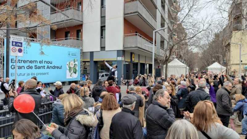 Barcelona: Gran de Sant Andreu este deja o axă pacificată