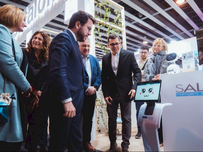 Președintele Aragonès: „Avem un ecosistem de afaceri consolidat în care companiile dedicate economiei digitale au crescut cu 15%”