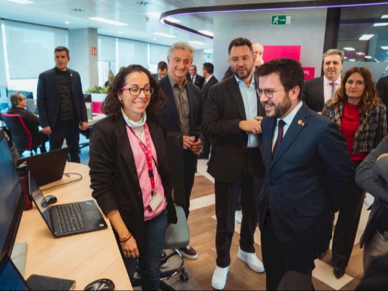 Președintele Aragonès: „Catalunia este un adevărat teren de oportunități pentru sectorul tehnologiilor digitale”