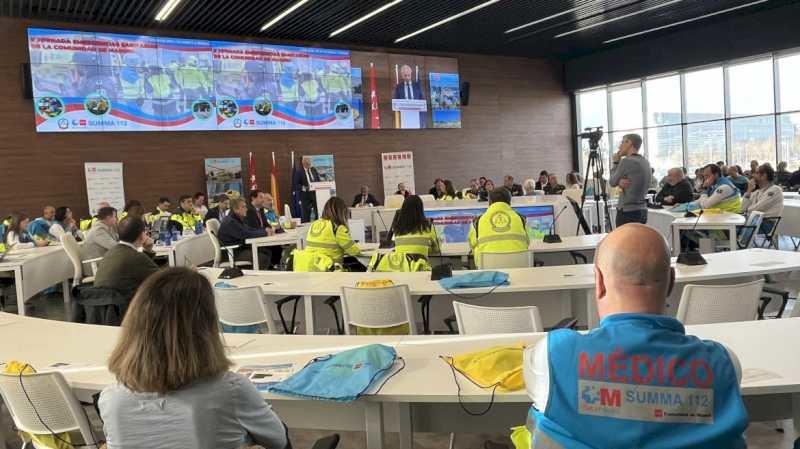 A sărbătorit a II-a Zi a Urgențelor Sanitare din Comunitatea Madrid