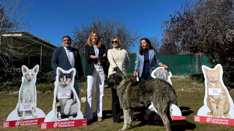 Soprana Ainhoa ​​​​Arteta se alătură campaniei Know me and Adopt me a Comunității Madrid pentru încurajarea animalelor
