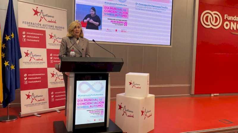 Comunitatea Madrid primește Recunoașterea Autism 2023 pentru activitatea sa în favoarea persoanelor cu TSA