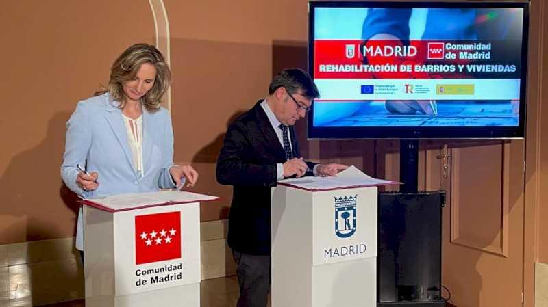 Comunitatea Madrid va investi 26 de milioane de euro pentru reabilitarea a peste 1.600 de locuințe în patru cartiere ale capitalei