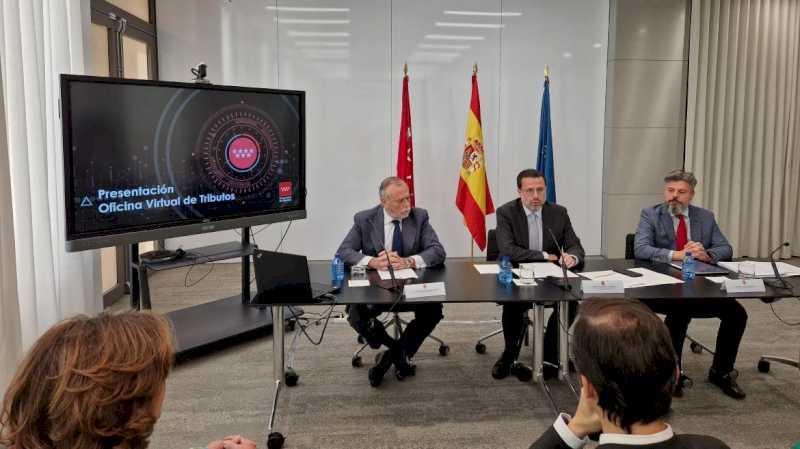 Comunitatea Madrid prezintă Oficiul Fiscal Virtual care simplifică declararea impozitelor