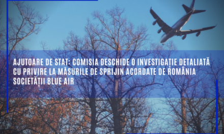 Ajutoare de stat: Comisia deschide o investigație detaliată cu privire la măsurile de sprijin acordate de România societății Blue Air