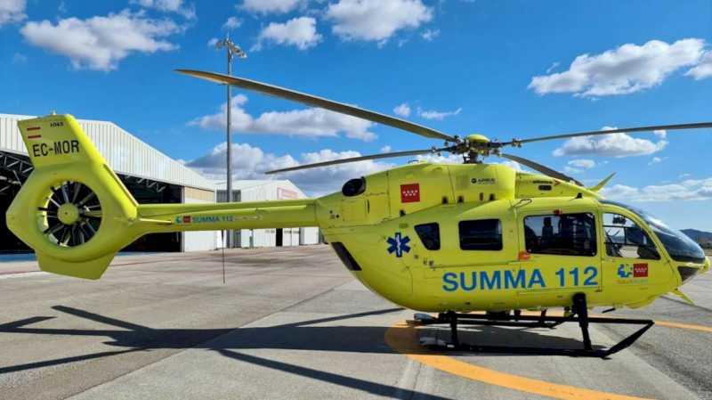 Comunitatea Madrid investește 21 de milioane în cele două elicoptere medicalizate pentru serviciile publice de urgență