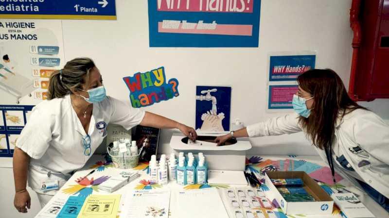 Spitalul Severo Ochoa sărbătorește Ziua Mondială a Igienei Mâinilor cu un concurs de creativitate