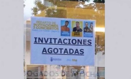 Torrejón – ATENȚIE: invitațiile de acces la concertele lui Morad, Omar Montes și Justin Quiles s-au epuizat